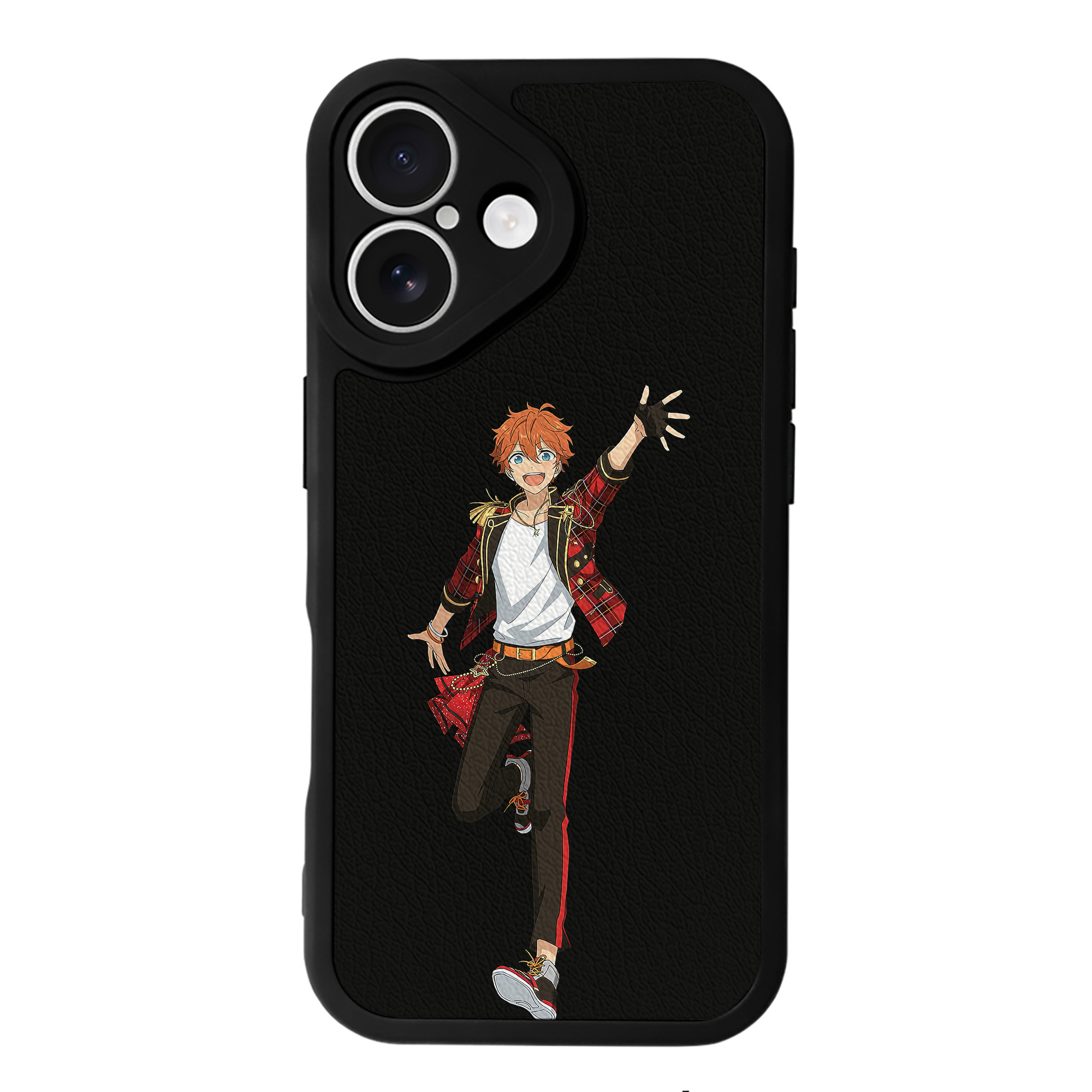 （画像用） あんさんぶるスターズ! Ensemble Stars 【iPhone 16シリーズ対応】シリコンスマホケース（レザー調） 材質：シリコン